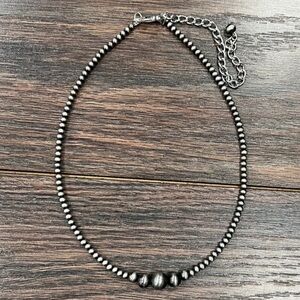 15" Handmade Navajo Bead Necklace